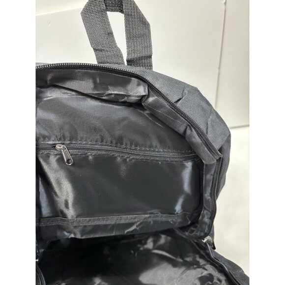 Wednesday Addams School Bag Kids Backpack Black Purple Gothic Girls Style - Picture 9 of 11